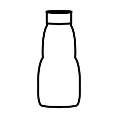 outline style bottle vector images collection