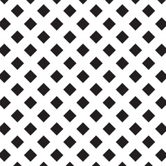 Seamless harlequin pattern-black and white on white and transparent Background. EPS 10.