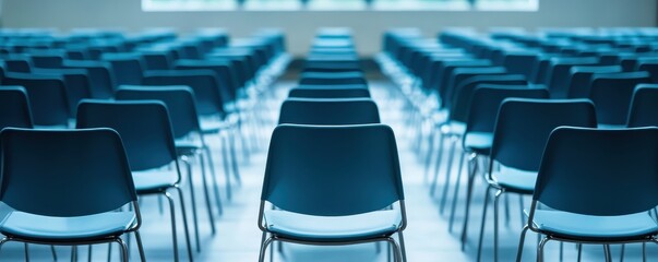 A business meeting with empty chairs symbolizing missed opportunities and the need for collaboration.