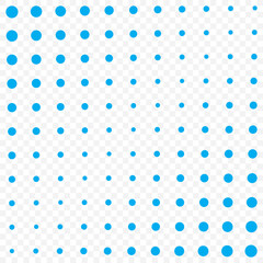 Dotted halftone gradient texture. Vanishing polka dot background. Repeating dots gradation pattern background. Black fading comic pop art overlay backdrop. Halftone raster effect wallpaper. Vector.