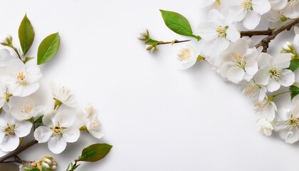 Fototapeta premium 꽃잎이 살짝 떨어져 있는 부드러운 봄 느낌의 PPT 배경화면