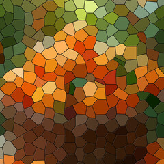 Autumn Mosaic: Nature's Stained Glass