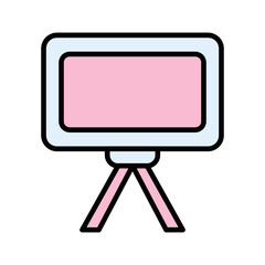 Whiteboard Vector Icon