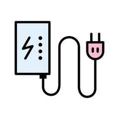 Backup phone charger Vector Icon