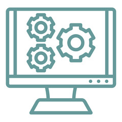 Vector Design Configuration Icon Style