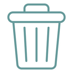 Vector Design Trash Icon Style