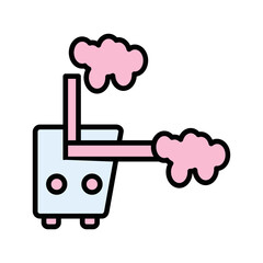 Fog Machine Vector Icon