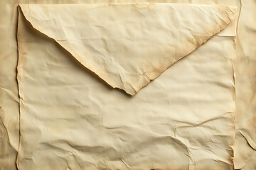 Aged parchment texture displaying elegant vintage characteristics and stains