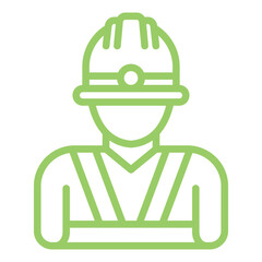 Vector Design Foreman Icon Style