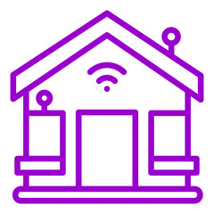 Vector Design Smart Home Icon Style