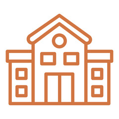 Vector Design School Icon Style