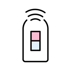 Smart Light Switch Vector Icon