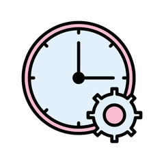 Time Management Vector Icon