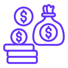 Investment Vector Design Icon Style