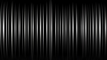 Abstract lines create illusion on dark stage