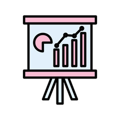 Financial Analysis Vector Icon