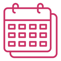 Vector Design Timetable Icon Style