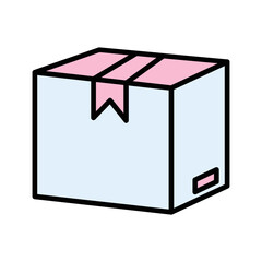 Shipping Box Vector Icon