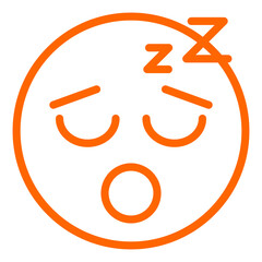 Obraz premium Vector Design Sleepy Icon Style