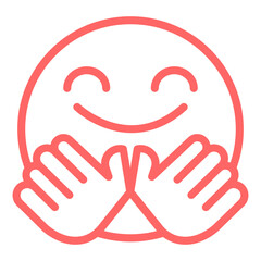 Vector Design Hug Icon Style