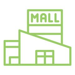 Vector Design Shopping Mall Icon Style