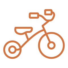 Vector Design Tricycle Icon Style