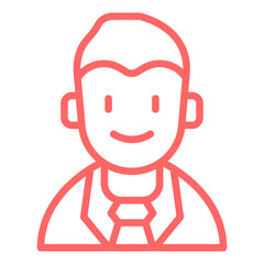Vector Design Character Male Icon Style