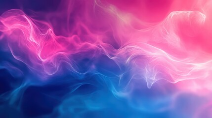 Fototapeta premium A dynamic abstract composition with vibrant, blending colors captures the universe's essence in a captivating, mesmerizing tableau