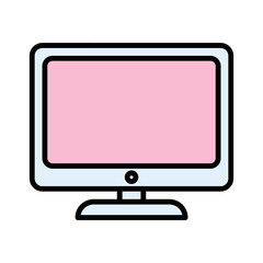 Computer Vector Icon