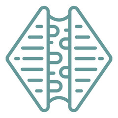 Vector Design Grilled Cheese Icon Style