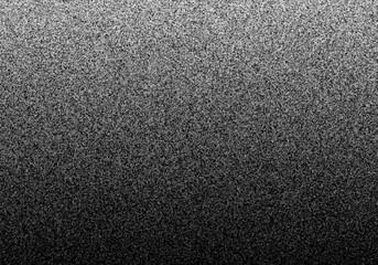 Rough noise texture on abstract black background,
