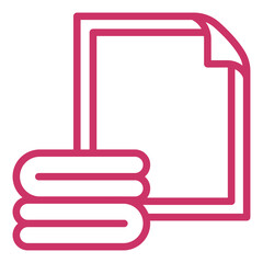 Vector Design Microfiber Cloth Icon Style