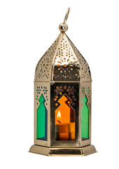 CREATIVE HANDICRAFTS LANTERN. Metallic Decorative Tealight Candle Lantern .
