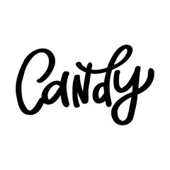 Fototapeta premium A hand-lettered 