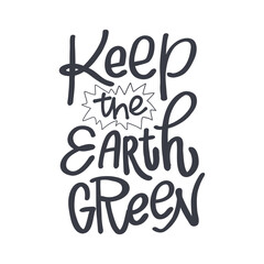 Fototapeta premium A hand-lettered 