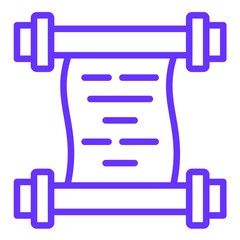 Vector Design Scroll Icon Style