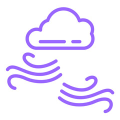 Vector Design Breeze Icon Style