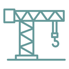 Vector Design Crane Icon Style