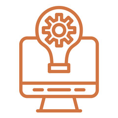 Vector Design Marketing Solution Icon Style