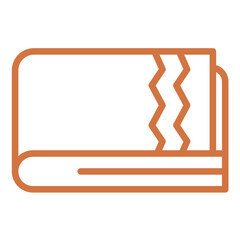 Vector Design Blanket Icon Style
