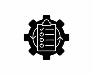 creative details task management icon vector illustration