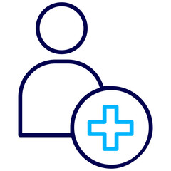 Obraz premium Doctor Outline Color icon