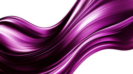 A purple wave with a white background