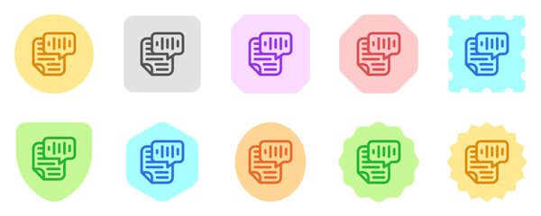 Editable text to speech, read text, audio vector icon. AI technology, artificial intelligence. Part of a big icon set family. Perfect for web and app interfaces, presentations, infographics, etc