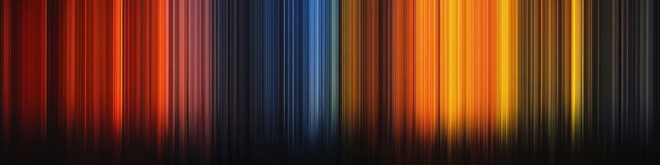 Vibrant Colorful Striped Lines Abstract Background, Spectrum of Rainbow Colors, Vertical Stripes