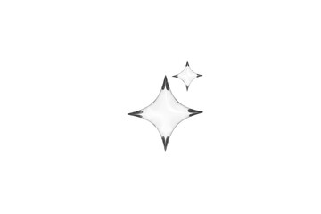 black and white paper clip art