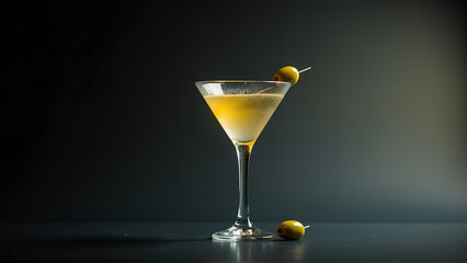 dirty martini cocktail