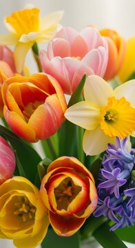 Es una flor que florece en primavera.