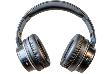 High quality wireless headphones on transparent background