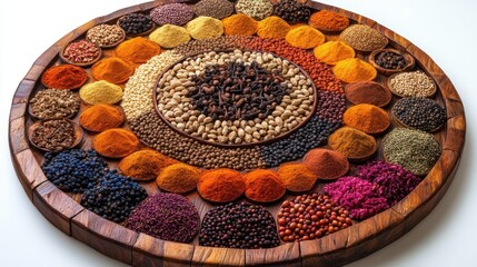 Aromatic Spice Circle: A Vibrant Collection of Culinary Delights